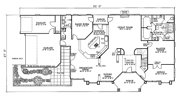 Floor Plan - Main Floor Plan #17-277