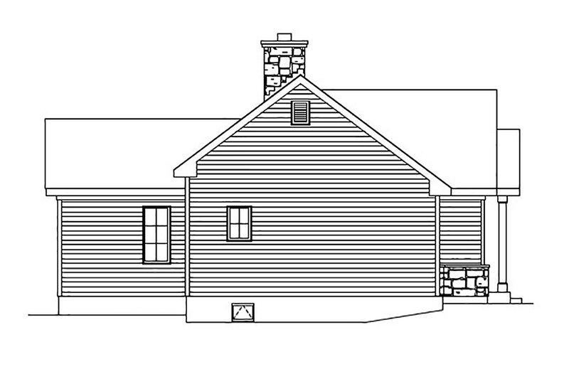 Architectural House Design - Left Side
