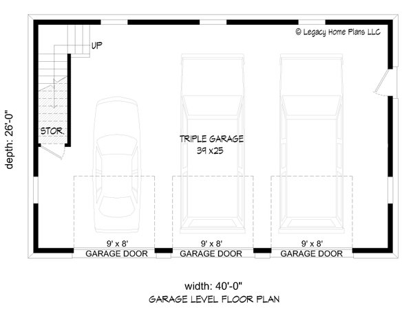 Home Plan - Traditional Floor Plan - Main Floor Plan #932-617