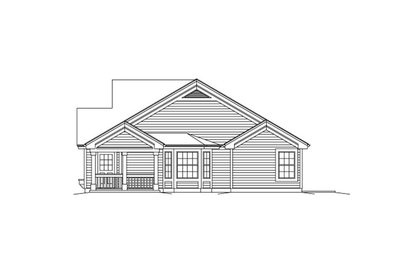 Home Plan - Exterior - Other Elevation 1 for Country House Plan #57-684 - 4 bed, 4 bath