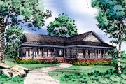Country Style House Plan - 3 Beds 2.5 Baths 1880 Sq/Ft Plan #405-186 