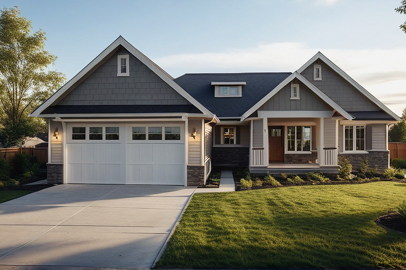 Architectural House Design - Photo 9 for Farmhouse House Plan #1109-18 - 3 bed, 2 bath