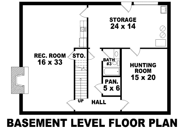 Southern Floor Plan - Other Floor Plan #81-771