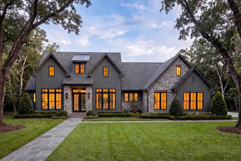 Dream House Plan - Exterior - Front Elevation 3 for Southern House Plan #430-430 - 3 bed, 3.5 bath