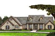 European Style House Plan - 4 Beds 2.5 Baths 2402 Sq/Ft Plan #310-652 