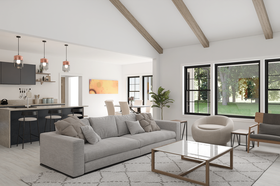 Photo 7 for Farmhouse House Plan #1089-9 - 3 bed, 3 bath