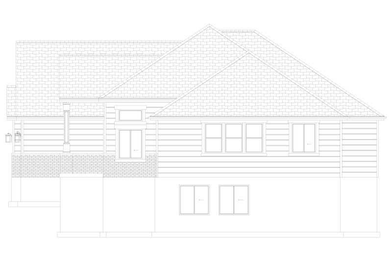 Architectural House Design - Exterior - Other Elevation for Farmhouse House Plan #1060-247 - 3 bed, 3.5 bath