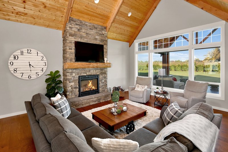 Dream House Plan - Interior - Family Room 1 for Craftsman House Plan #1070-15 - 3 bed, 2.5 bath