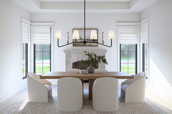 Interior - Dining Room for Cottage House Plan #455-774 - 3 bed, 2.5 bath
