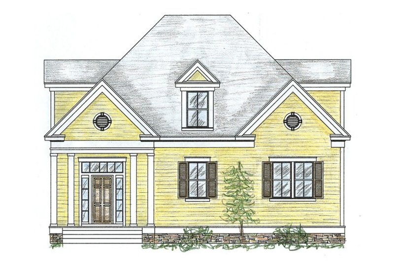 Traditional Style House Plan - 3 Beds 2.5 Baths 2011 Sq/Ft Plan #69-389