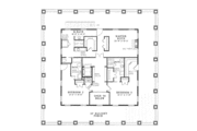 Southern Style House Plan - 5 Beds 5.5 Baths 7433 Sq/Ft Plan #17-280 