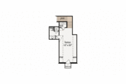 European Style House Plan - 4 Beds 2 Baths 2177 Sq/Ft Plan #36-503 