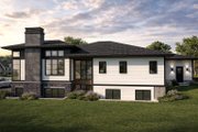 Modern Style House Plan - 4 Beds 3.5 Baths 3721 Sq/Ft Plan #928-394 Exterior 