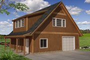 Country Style House Plan - 0 Beds 0 Baths 708 Sq/Ft Plan #117-799 