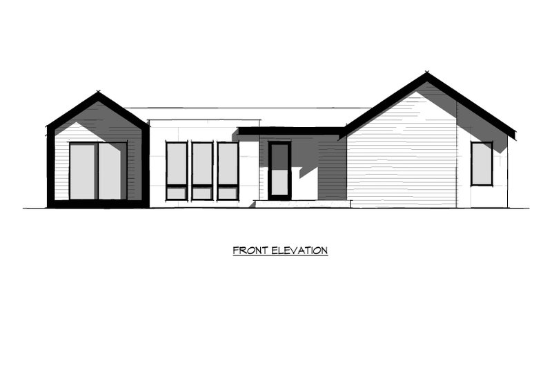 Dream House Plan - Exterior - Front Elevation 4 for European House Plan #1066-299 - 2 bed, 2 bath