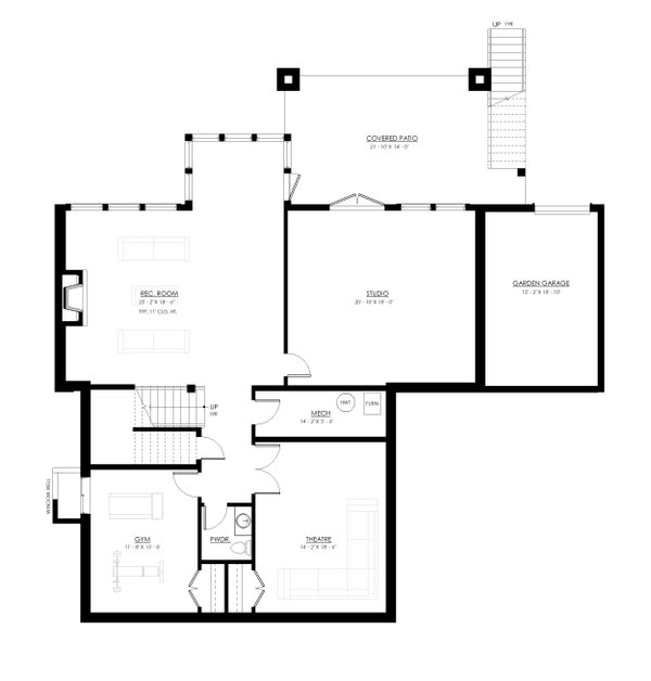 House Plan Design - Traditional Floor Plan - Other Floor Plan #1114-77