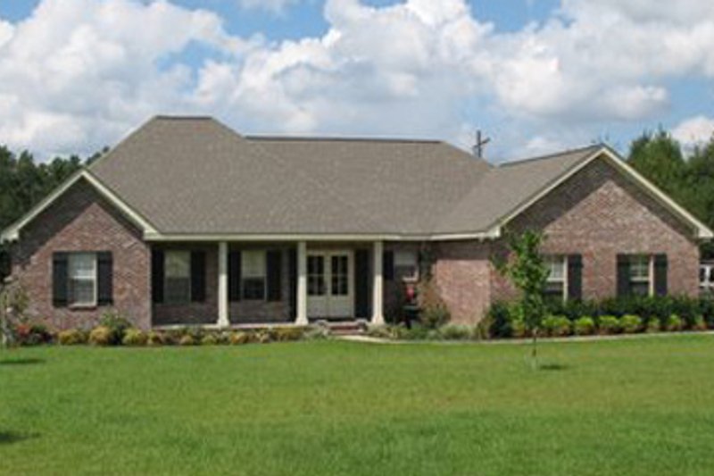 Dream House Plan - Exterior - Other Elevation for Southern House Plan #21-328 - 3 bed, 2 bath
