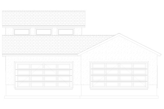 Exterior - Front Elevation 2 for Traditional House Plan #1060-150, 0 bath