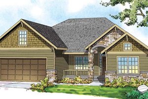 Traditional Exterior - Front Elevation Plan #124-870