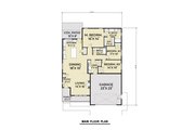 Craftsman Style House Plan - 3 Beds 2 Baths 1751 Sq/Ft Plan #1070-98 