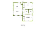 Ranch Style House Plan - 2 Beds 2 Baths 749 Sq/Ft Plan #1106-152 Floor 