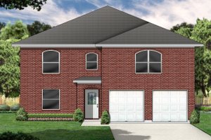 Dream House Plan - Traditional Exterior - Front Elevation Plan #84-390