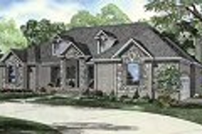 Dream House Plan - Exterior - Other Elevation for European House Plan #17-2165 - 3 bed, 4 bath