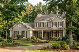 Architectural House Design - Traditional Exterior - Front Elevation Plan #22-203