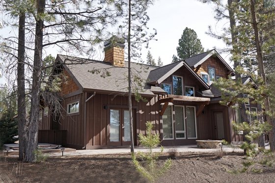 Exterior - Front Elevation 5 for Craftsman House Plan #892-13 - 3 bed, 3.5 bath