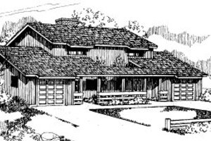 Traditional Exterior - Front Elevation Plan #303-249
