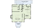 Country Style House Plan - 2 Beds 2 Baths 1425 Sq/Ft Plan #17-2021 Floor 