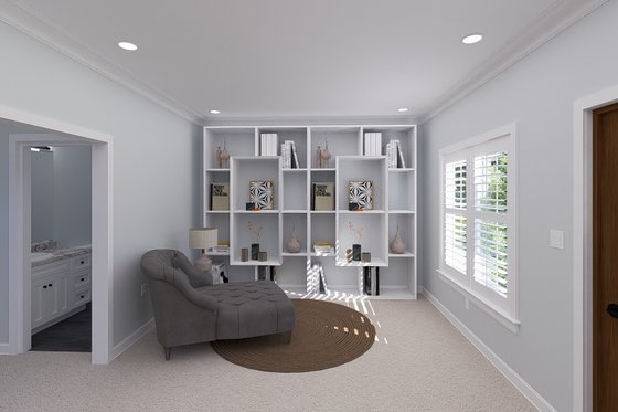 Interior - Entry for Farmhouse House Plan #1060-301 - 2 bed, 1.5 bath