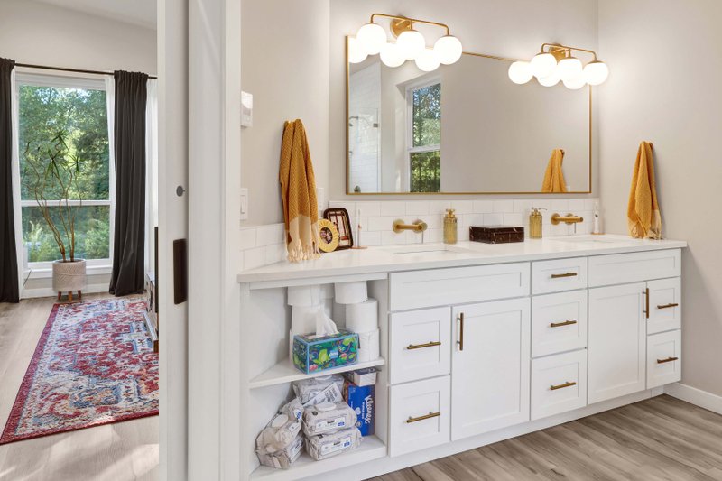 Architectural House Design - Interior - Master Bathroom 1 for Contemporary House Plan #1070-62 - 3 bed, 3.5 bath