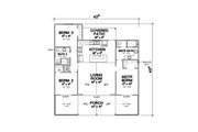 Cabin Style House Plan - 3 Beds 2 Baths 1267 Sq/Ft Plan #472-441 