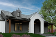 Farmhouse Style House Plan - 4 Beds 3 Baths 2647 Sq/Ft Plan #1112-16 Exterior 