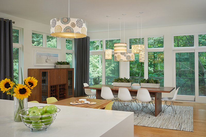 Architectural House Design - Interior - Dining Room for Contemporary House Plan #928-315 - 3 bed, 3.5 bath