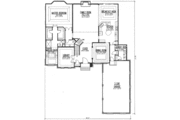 European Style House Plan - 4 Beds 3.5 Baths 4078 Sq/Ft Plan #9-111 