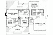 Southern Style House Plan - 4 Beds 3 Baths 3057 Sq/Ft Plan #137-107 