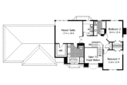 European Style House Plan - 3 Beds 2.5 Baths 2428 Sq/Ft Plan #51-121 