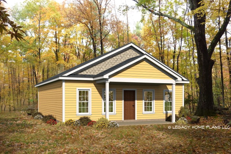 Home Plan - Southern Exterior - Front Elevation Plan #932-579