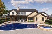Mediterranean Style House Plan - 4 Beds 3.5 Baths 3658 Sq/Ft Plan #1096-29 