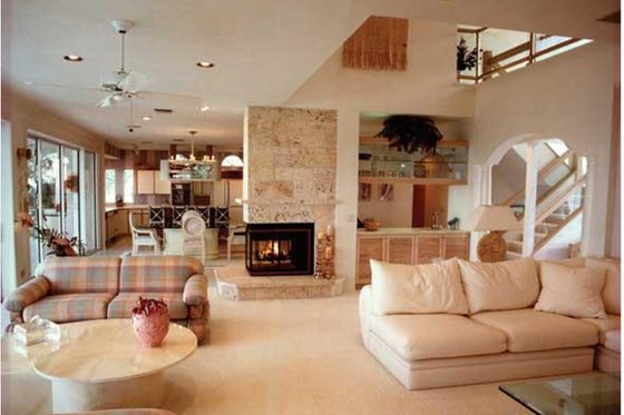 Interior - Family Room for Traditional House Plan #930-130 - 3 bed, 4 bath