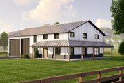 Farmhouse Style House Plan - 3 Beds 2.5 Baths 2456 Sq/Ft Plan #1064-111 
