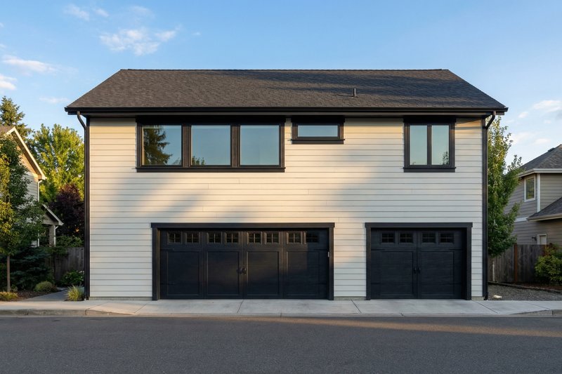 Architectural House Design - Exterior - Front Elevation 2 for Contemporary House Plan #112-315 - 2 bed, 1 bath