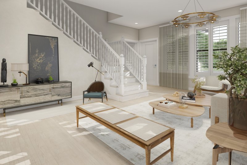 Dream House Plan - Interior - Family Room for Ranch House Plan #1060-6 - 3 bed, 3 bath