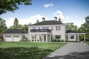 Colonial Style House Plan - 5 Beds 5.5 Baths 4448 Sq/Ft Plan #124-1230 