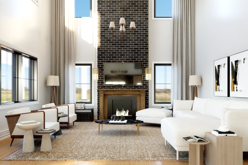 Architectural House Design - Interior - Other for Barndominium House Plan #1064-375 - 5 bed, 6 bath