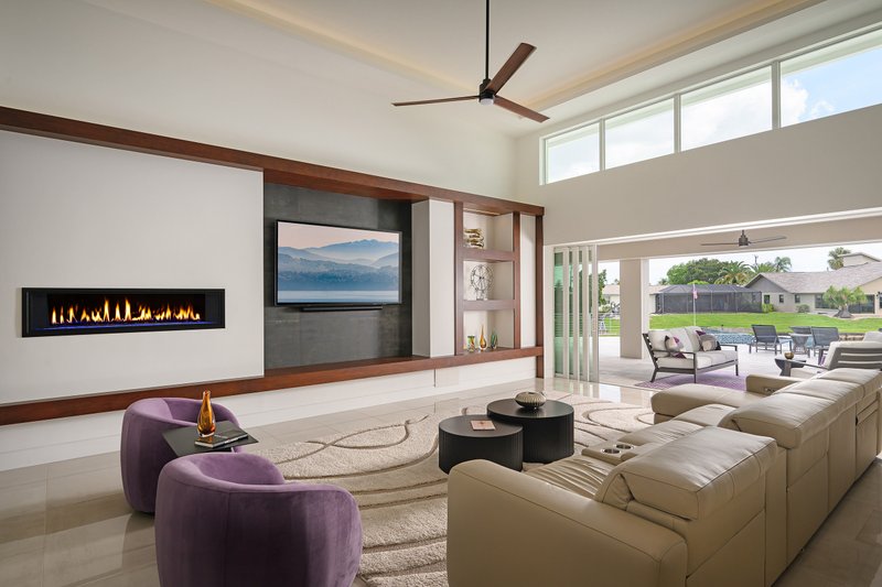 Architectural House Design - Interior - Family Room 1 for Contemporary House Plan #938-164 - 3 bed, 3.5 bath