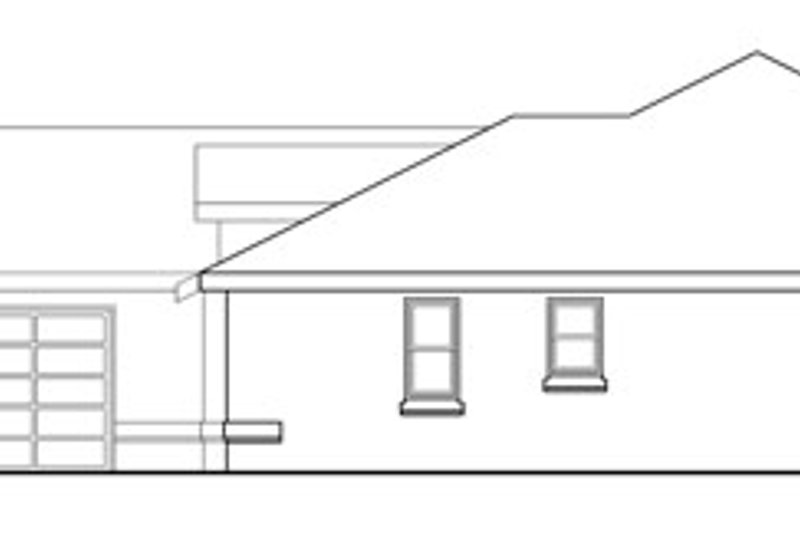 Home Plan - Exterior - Other Elevation 1 for Traditional House Plan #124-734 - 3 bed, 2 bath