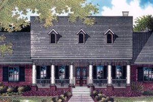 Traditional Exterior - Front Elevation Plan #14-101